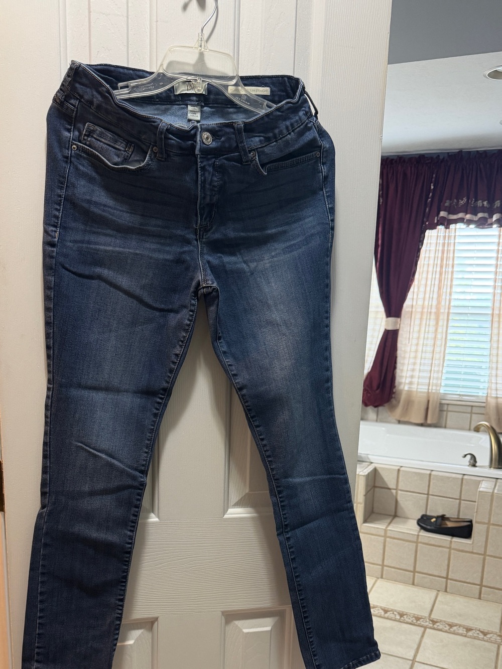 American Eagle Outfitters Dark Blue Skinny Jeans